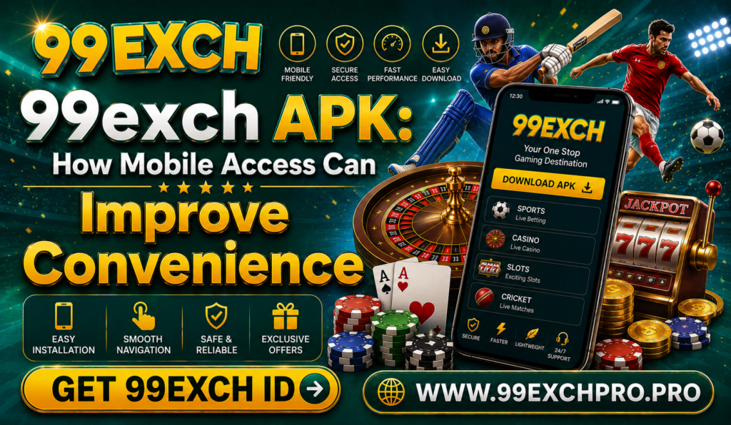 99exch APK How Mobile Access Can Improve Convenience