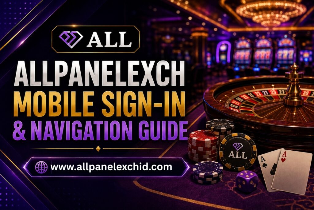 AllPanelExch Mobile Sign-In and Navigation Guide